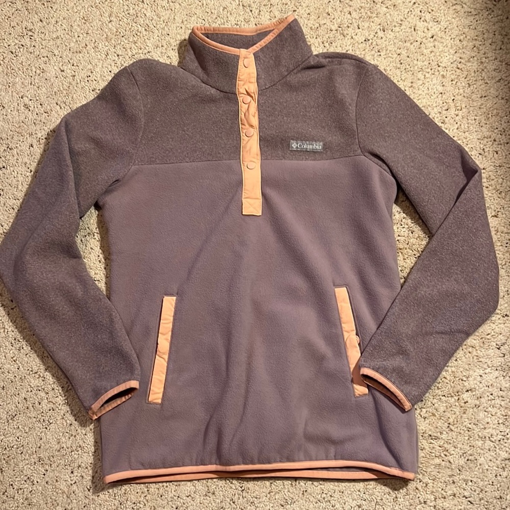 Columbia fleece sweatshirt, size S, NWOT